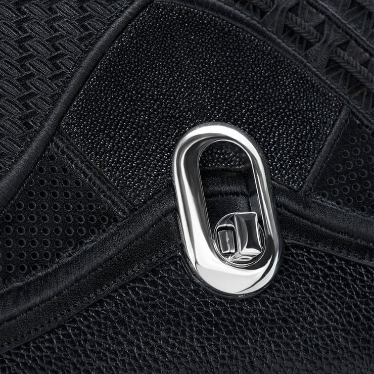 BLACK STINGRAY EMBROIDERY DU688