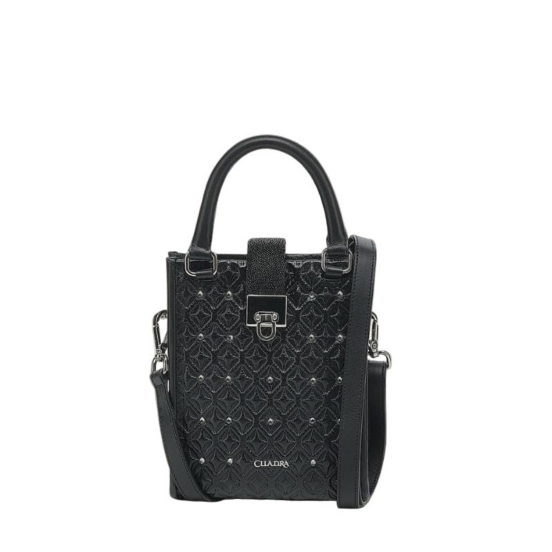 Black Stingray Laser & Studs Bag