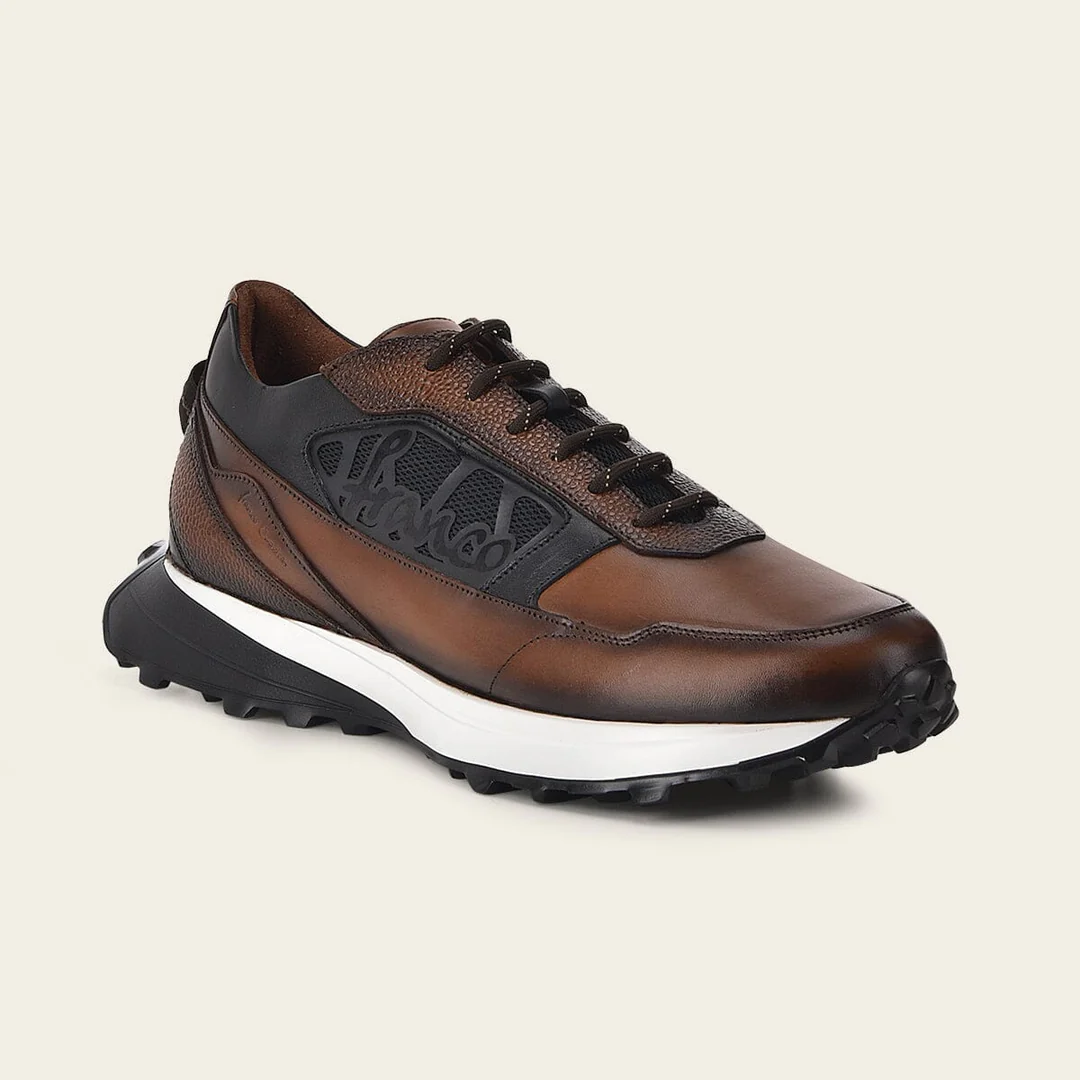ALMOND CALF / COWHIDE