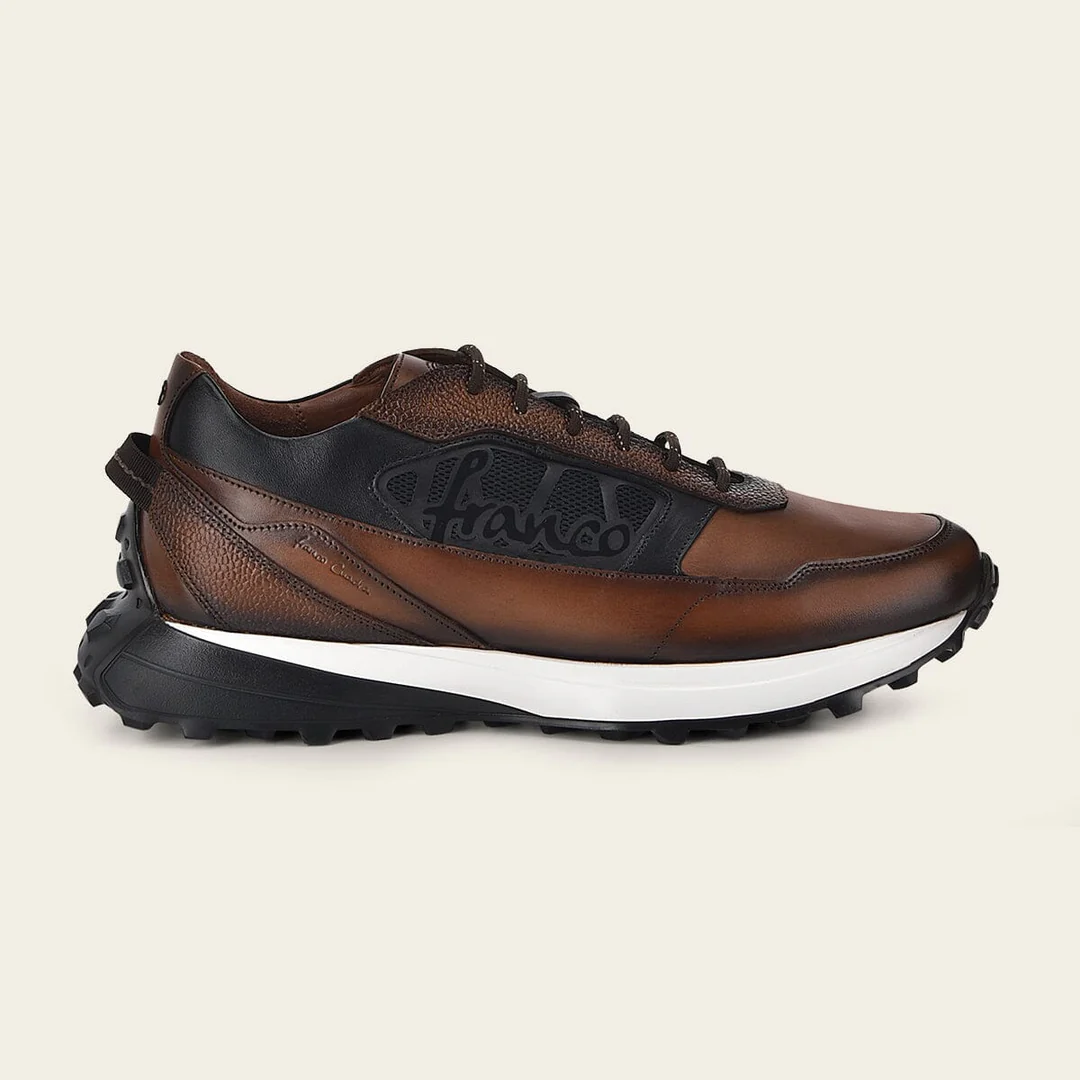 ALMOND CALF / COWHIDE