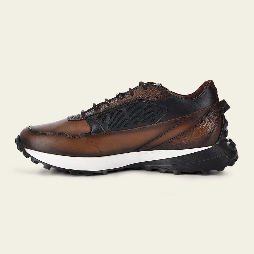 ALMOND CALF / COWHIDE