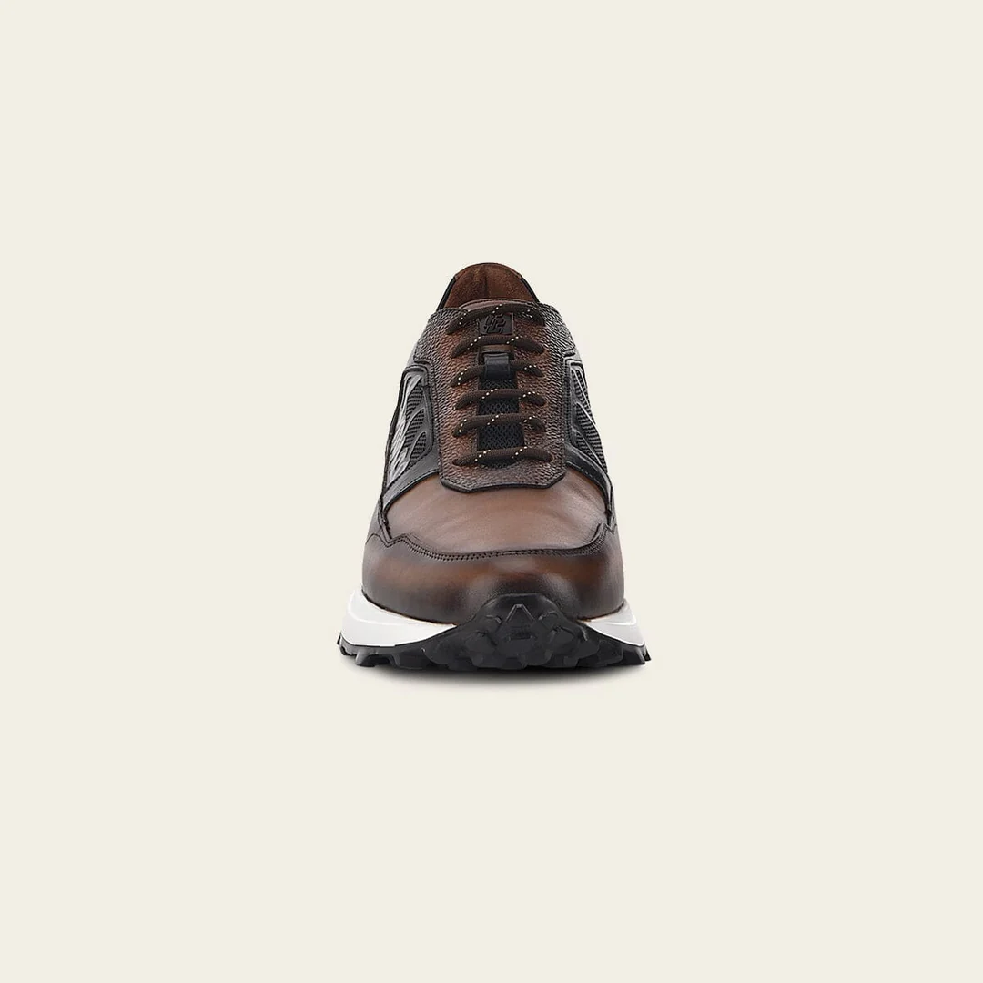 ALMOND CALF / COWHIDE