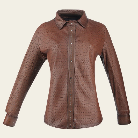 BROWN LÁSER JACKET