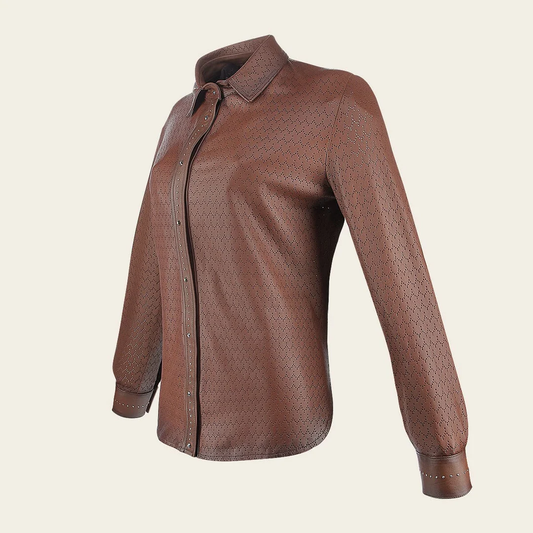 BROWN LÁSER JACKET