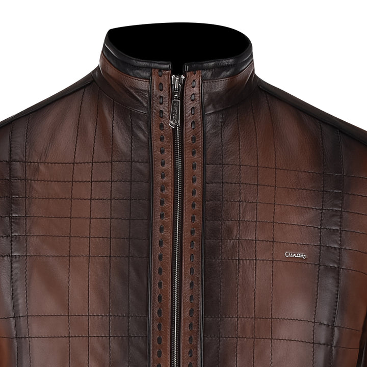 Brown ZIpper Jacket