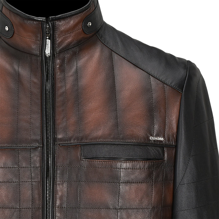 Cuadra Brown ZipperJacket JC176