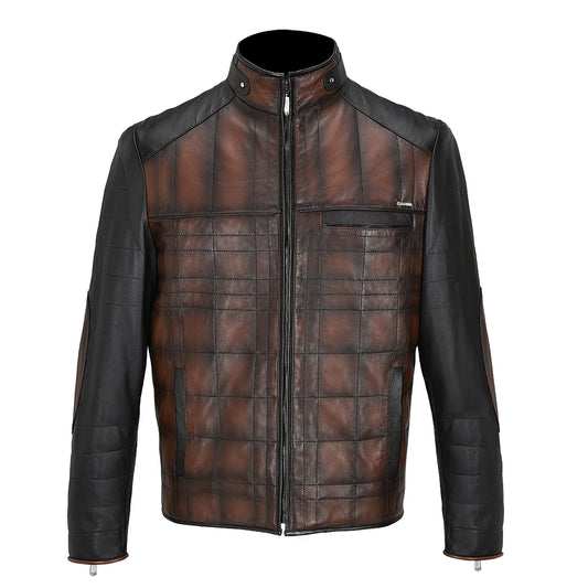 Cuadra Brown ZipperJacket JC176