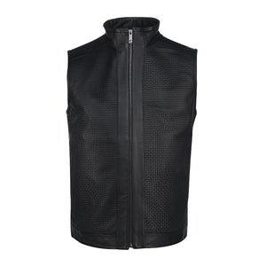 Black Zipper Vest