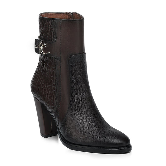 BROWN CALF/COWHIDE FF236