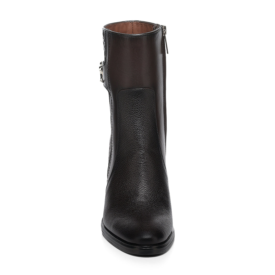 BROWN CALF/COWHIDE FF236