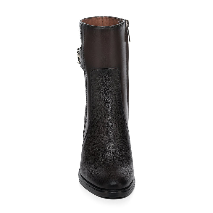 BROWN CALF/COWHIDE FF236