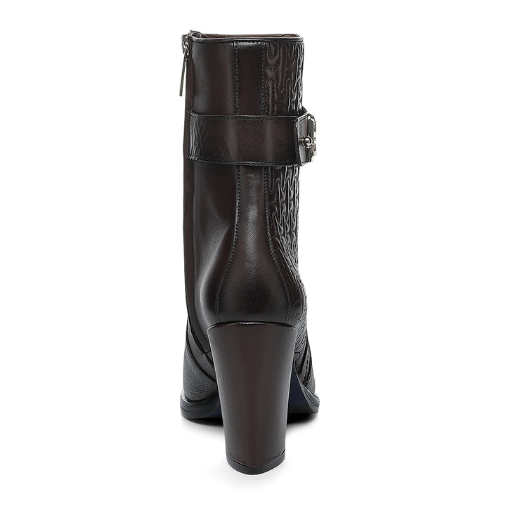 BROWN CALF/COWHIDE FF236