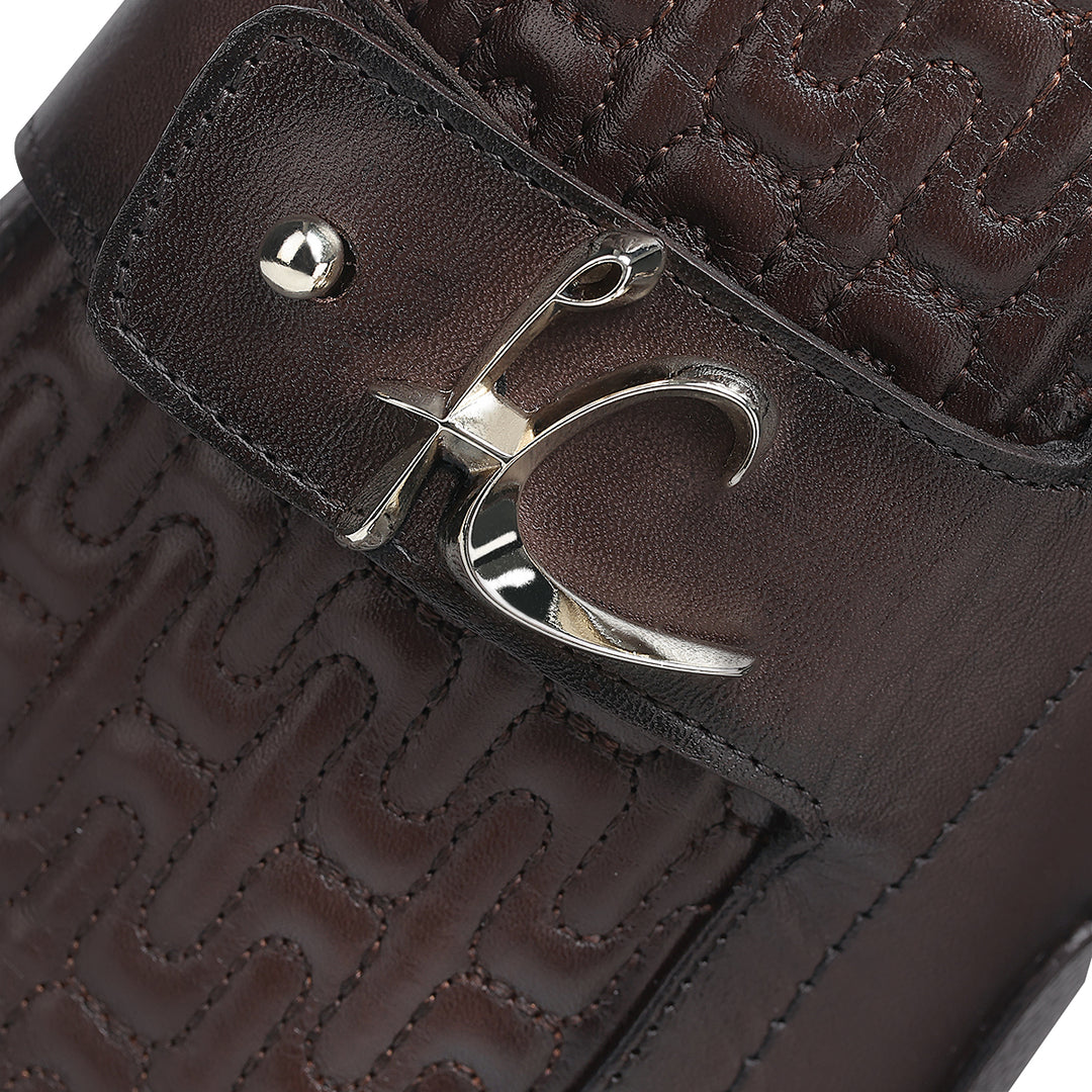 BROWN CALF/COWHIDE FF236