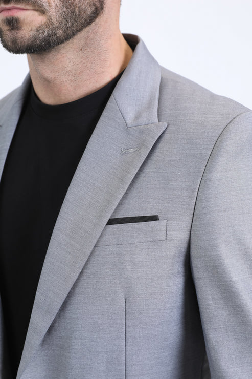Platini Gray Fit Blazer BLZ10810