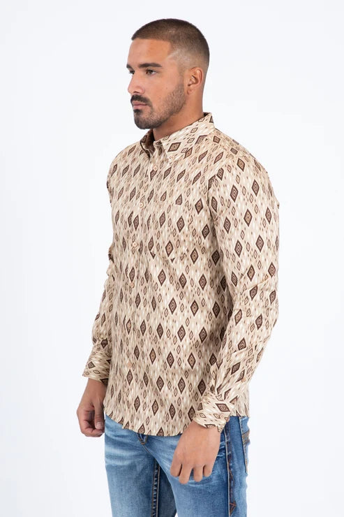 Platini Shirt Khaki CWL11337