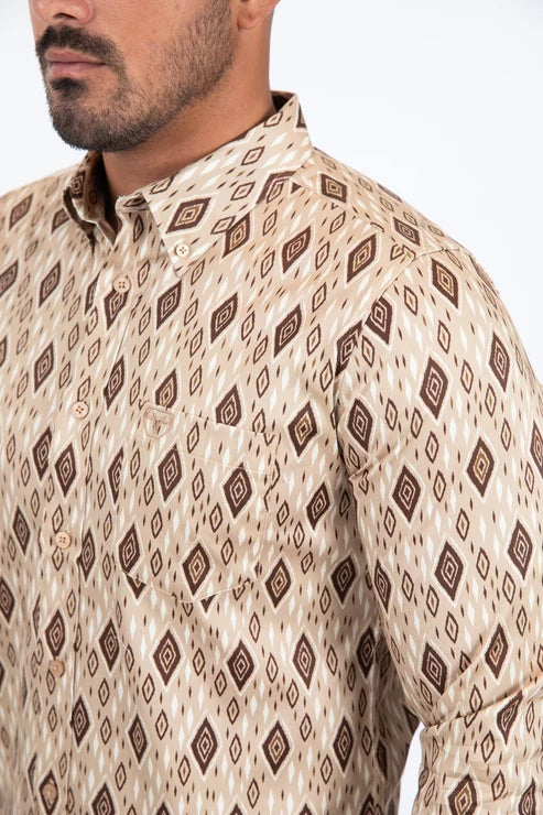Platini Shirt Khaki CWL11337