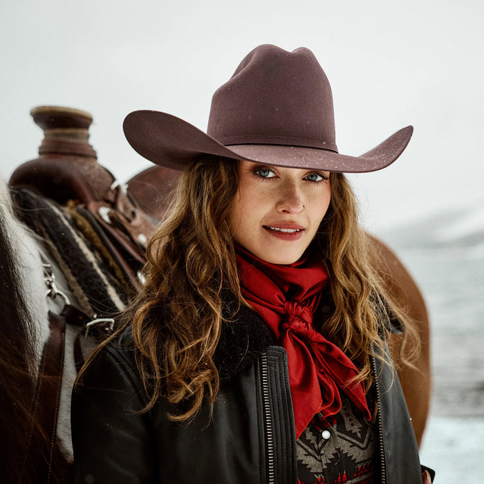 Stetson El Patron Premier 30X Mulberry Cowboy Hat