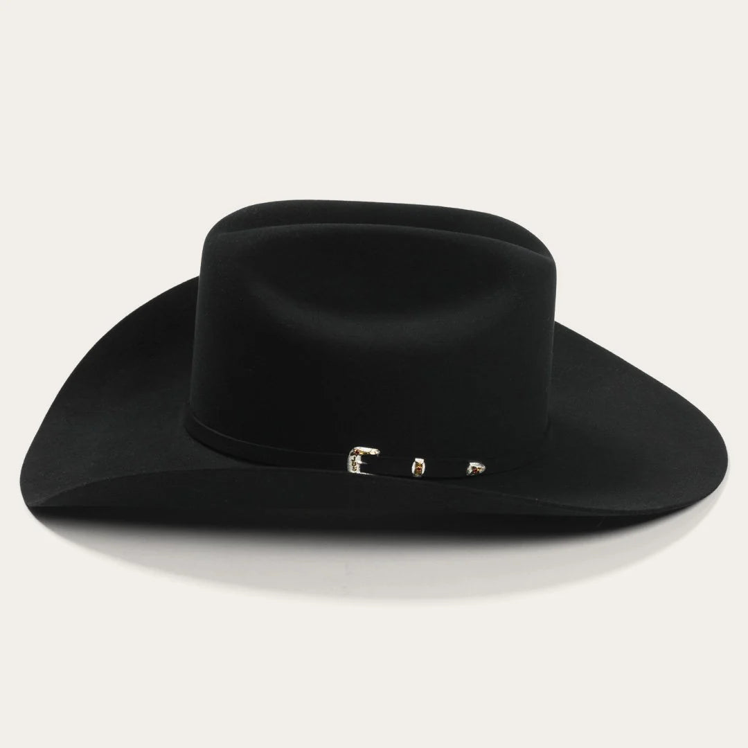 STETSON- TALL CROWN 01 BLACK 30X
