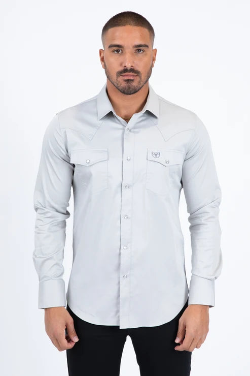 Platini Winslow Light Gray Shirt WSL11327